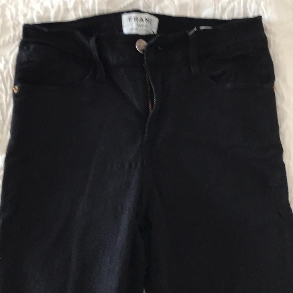 Frame Le high Black Skinny jeans